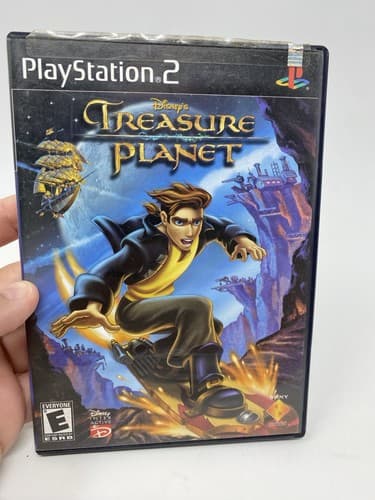 Disney's Treasure Planet (Sony PlayStation 2, 2002) PS2 Game & Case Black Label