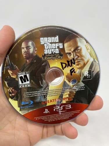 Grand Theft Auto Episodes From Liberty City Greatest Hits (2010) PS3 DISC ONLY