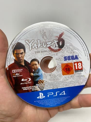 Yakuza 6: The Song of Life (Sony PlayStation 4, 2018) PEGI USK REGION