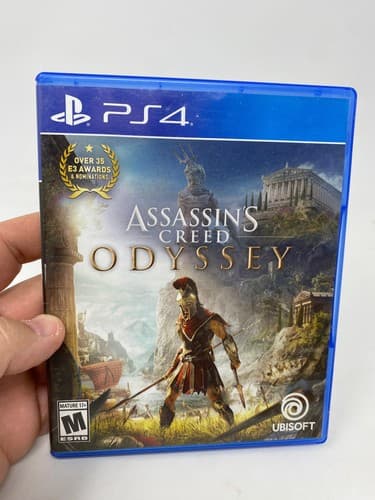 Assassin's Creed Odyssey (Sony PlayStation 4, PS4, 2018) CIB Disc Insert Tested