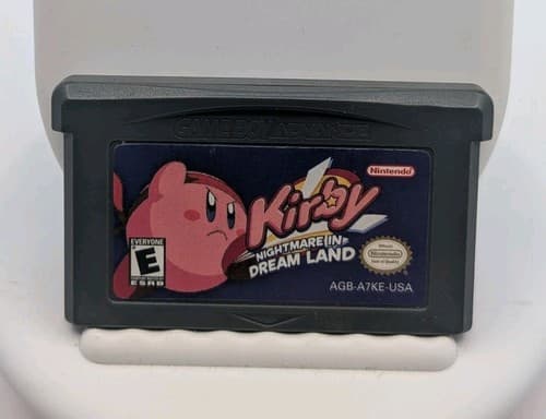 Nintendo Kirby: Nightmare in Dream Land Game Boy Advance Tested Authentic