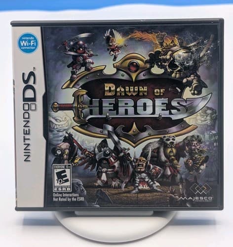 Dawn of Heroes Nintendo DS Game Tested/Works CIB