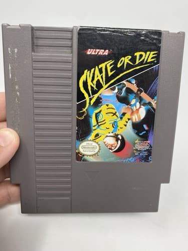 Skate or Die Nintendo Entertainment System NES Tested-FAST SHIPPING!