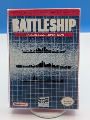 Battleship Nintendo Nes Complete CIB Very Good Condition
