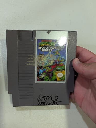 Teenage Mutant Ninja Turtles III 3 Manhattan Project - NES - tested - CART ONLY