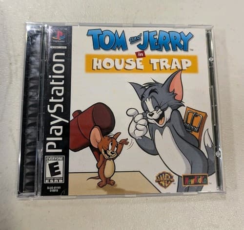 Tom and Jerry in House Trap | Sony PlayStation 1 | PS1 - Resurfaced, Tested