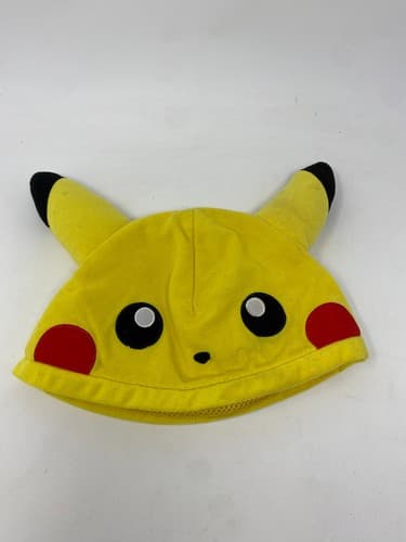 Pokepark 2005 Pikachu Hat Costume Cap Pokemon the Park Exclusive Plush Headwear