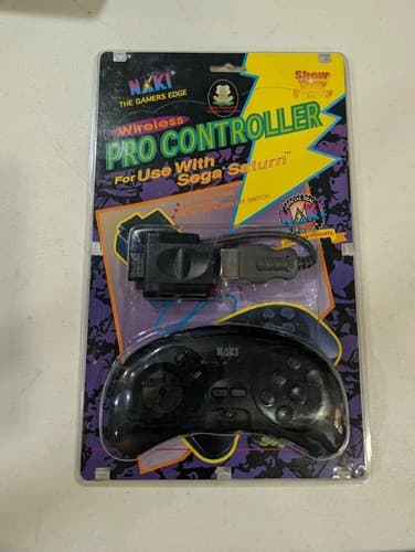 SEGA SATURN NAKI WIRELESS PRO CONTROLLER BRAND NEW Blister