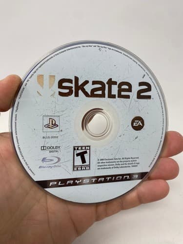 Skate 2 PlayStation 3 PS3 Disc Only Loose Disc Untested
