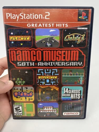 Namco Museum 50th Anniversary (PlayStation 2, 2005) PS2 Complete CIB