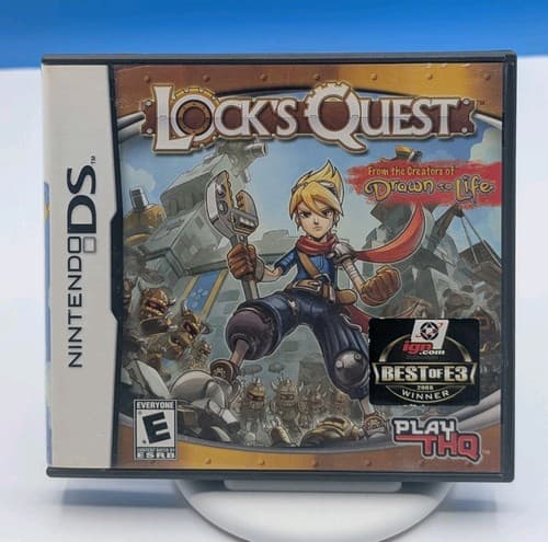 Lock's Quest - Nintendo DS 2008 - CIB, Authentic, Tested