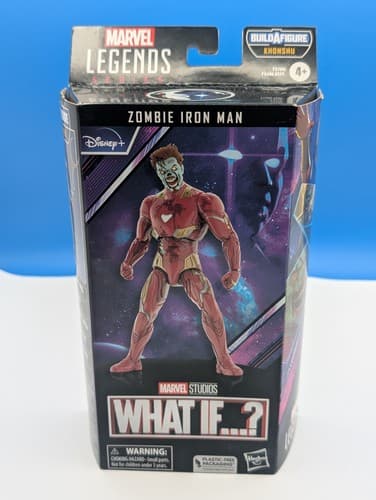 Marvel Legends What If? ZOMBIE IRON MAN 6" Action Figure Khonshu BAF Wave NEW