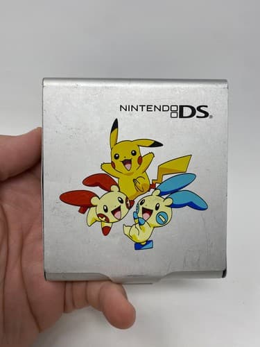 Pokemon Plusle / Minun Nintendo DS Game Metal Cartridge Case from Japan Rare!