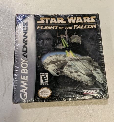 Star Wars-Flight of the Falcon - Nintendo Game Boy Advance Sealed New, Damaged