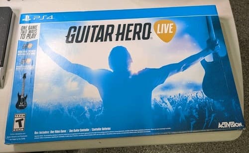 PS4 Guitar Hero Live Guitar Bundle Brand New