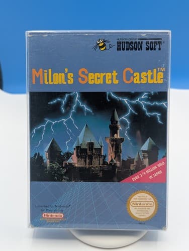 Milon's Secret Castle for NES Nintendo With Box And Manual