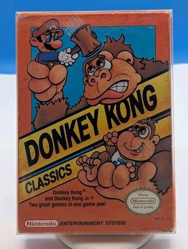 Donkey Kong Classics Nintendo NES CIB Complete In Box TESTED