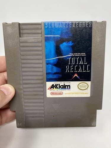 Total Recall (Nintendo Entertainment System, NES) Cartridge Only Tested