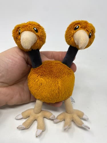 Pokemon Center Doduo Sitting Cuties Pokemon Fit Plush Stuffed Animal
