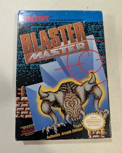 Blaster Master Nintendo NES Complete In Box CIB Authentic Working